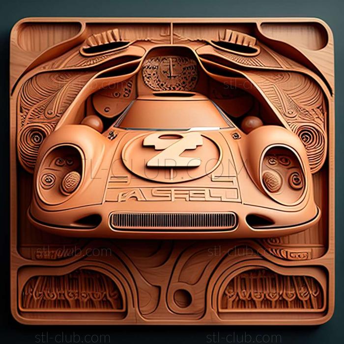 3D модель Porsche 917 (STL)